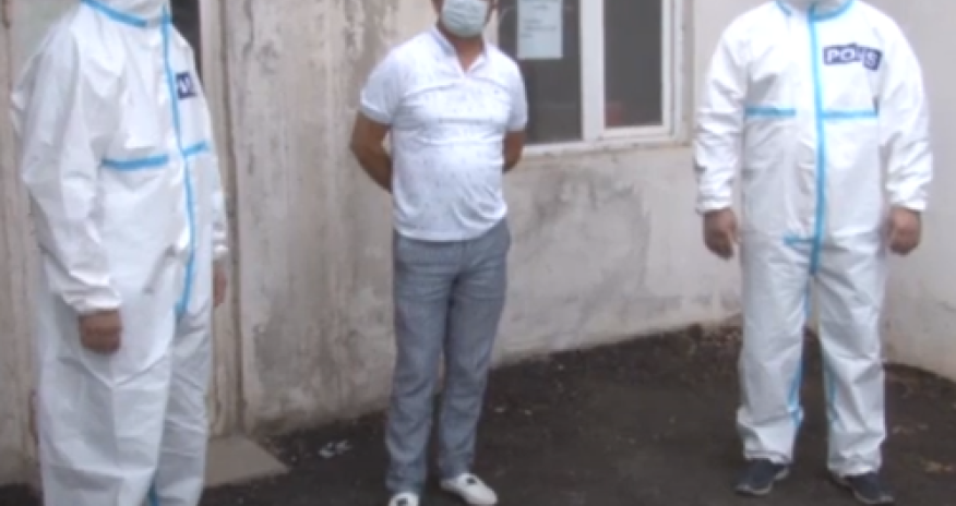 Evi tərk edən koronavirus xəstəsinə cinayət işi başlanılıb - VİDEO