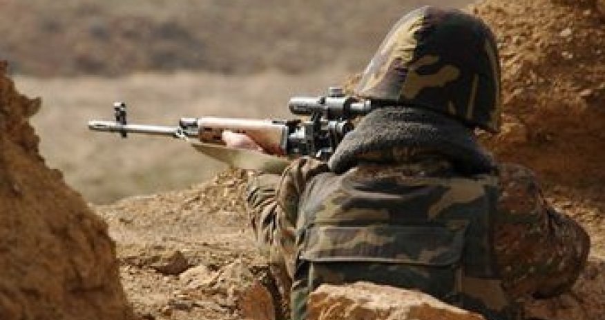 Hazırda ermənilər daha bir rayonun kəndini atəşə tutublar