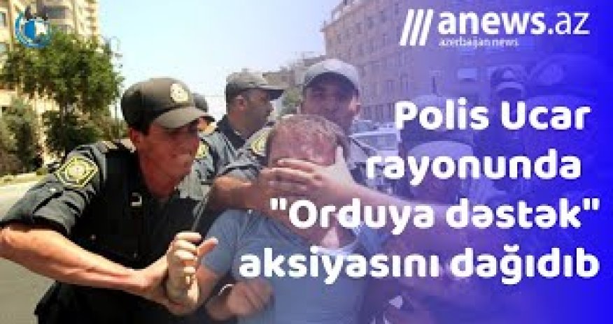 Polis Ucar rayonunda 