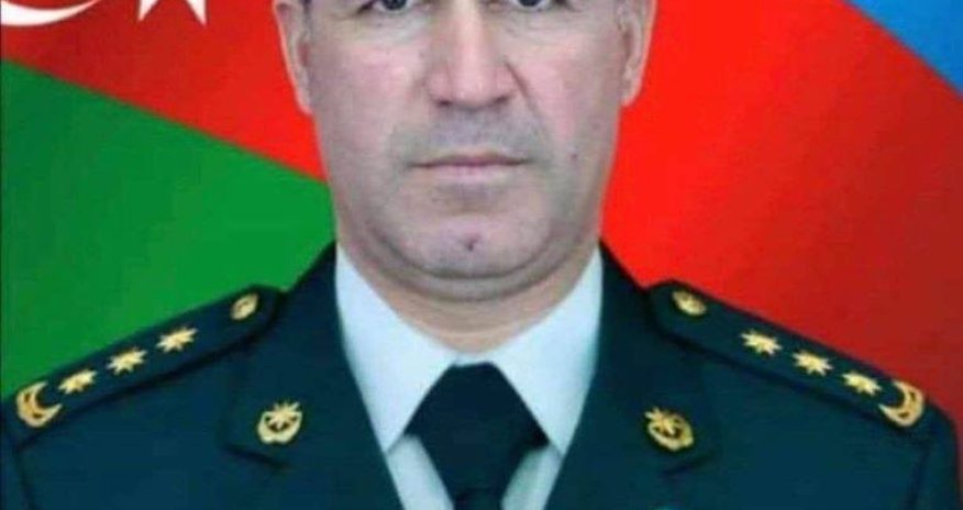 Qəzada ölən polkovnikin FOTOLARI 