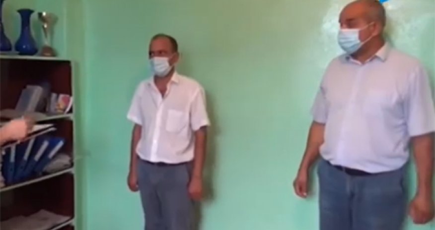 Zərdabda İcra Hakimiyyətindəki əməliyyatın görüntüləri yayıldı -VİDEO