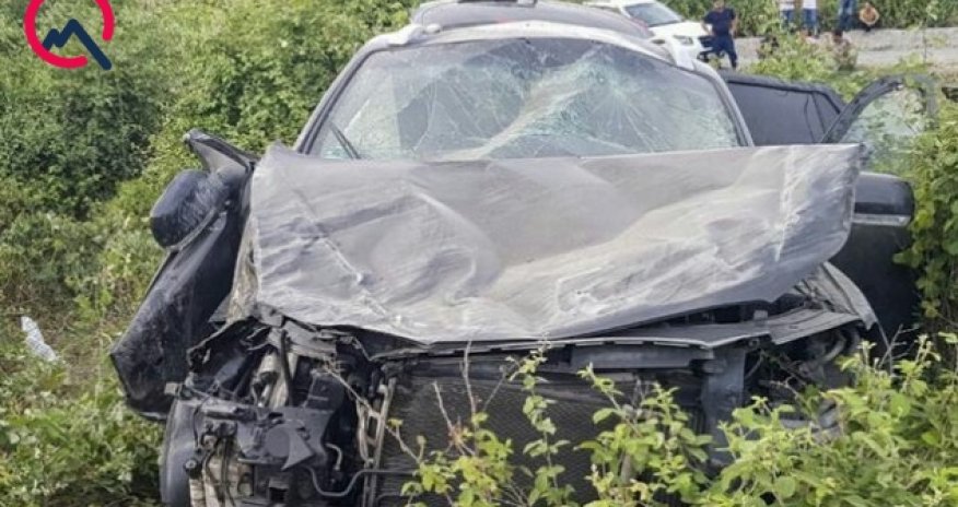 Ağdaşda qəza - Ölən və yaralanan var + Foto