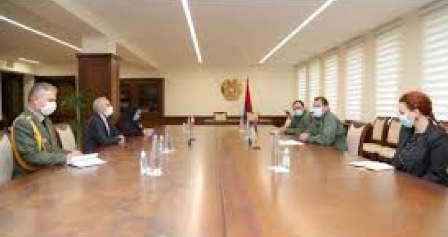 The RA Minister of Defence received the Ambassador of Iran