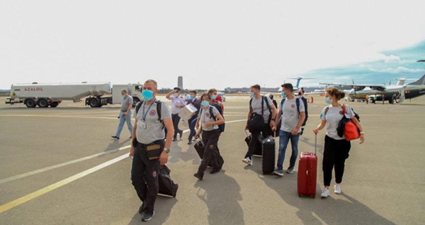 İtaliyalı mütəxəssislər Azərbaycana gəldilər - FOTOLAR