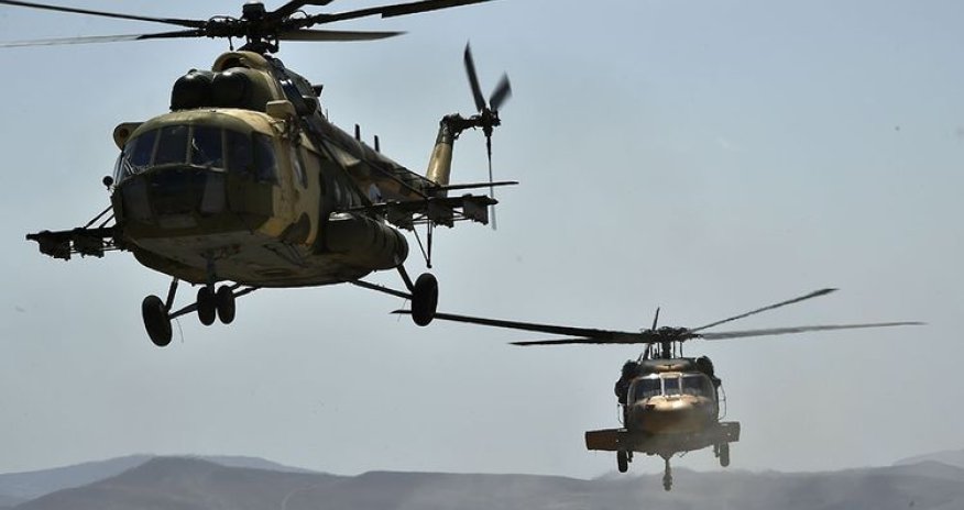 Azərbaycan və Türkiyə helikopterləri havaya qalxdı  — VİDEO