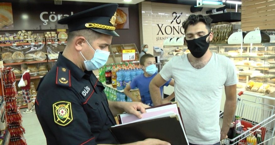 Evdən küçəyə çıxan COVID-19 xəstəsi saxlanıldı - FOTO