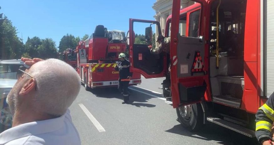 SON DƏQİQƏ!-Bu nazirliyin binasında YANĞIN- VİDEO