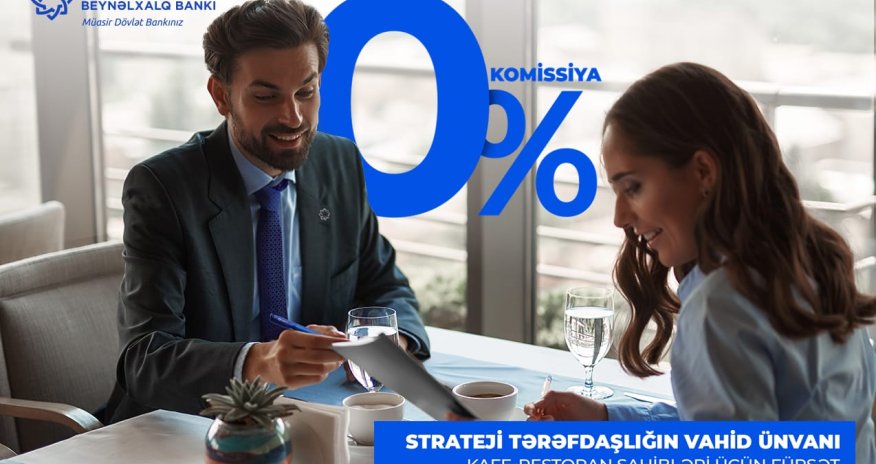 Kafe-restoran sahiblərinə Azərbaycan Beynəlxalq Bankından dəstək