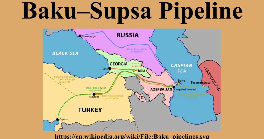 Прокачка по нефтепроводу Баку-Супса в августе значительно снизилась
