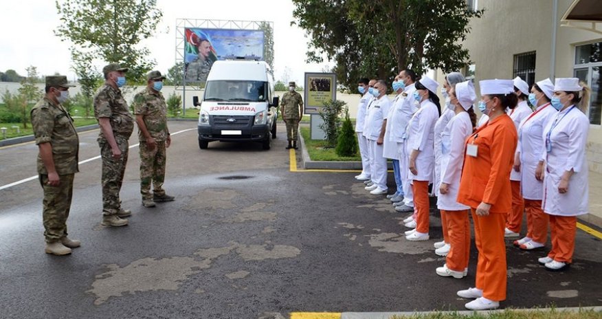 В Гяндже состоялось открытие нового отделения Военного госпиталя