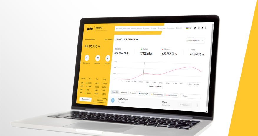 Yelo Bank представил новую услугу интернет банкинга