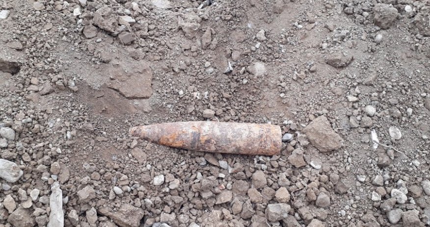 Qazaxda mərmi aşkar edilib