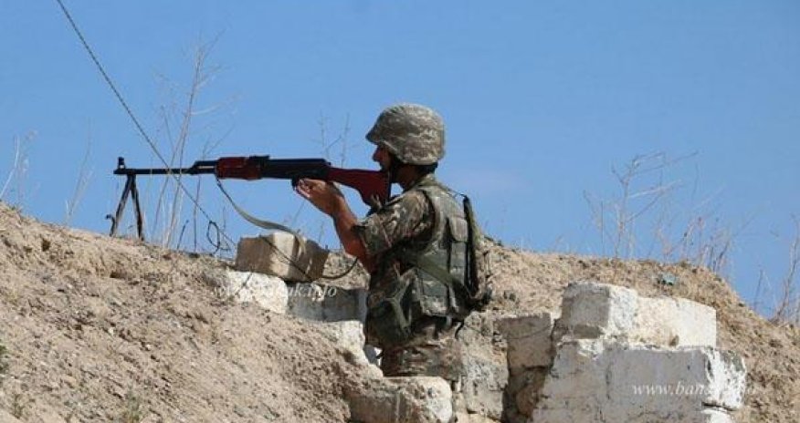 Erməni səngərindən çəkiliş: Ordumuzun PUA-sı nələr etdi... - VİDEO