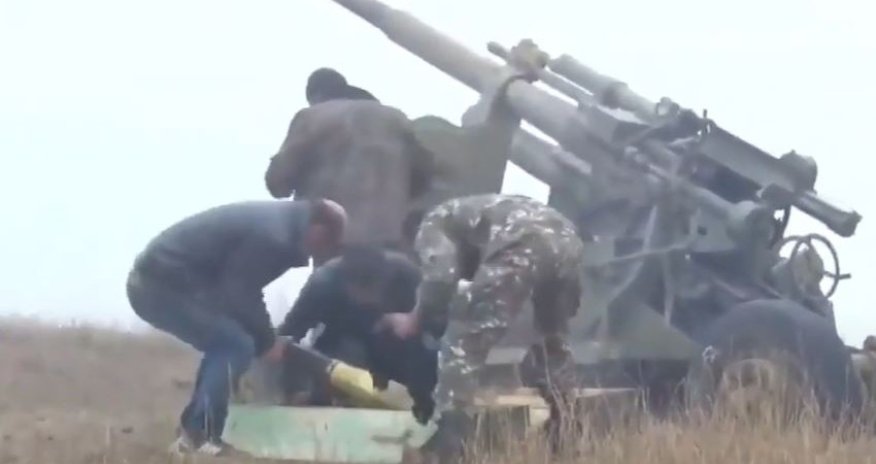 Ermənilər mülki şəxsləri döyüşlərə cəlb edir- VIDEO