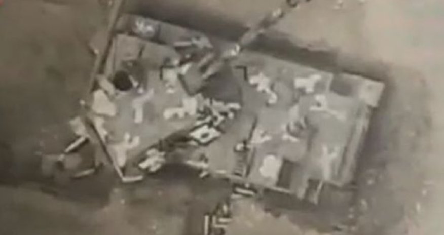 Düşmənin zirehli texnikaları, atəş-dəstək və təminat vasitələri məhv edilib - VİDEO