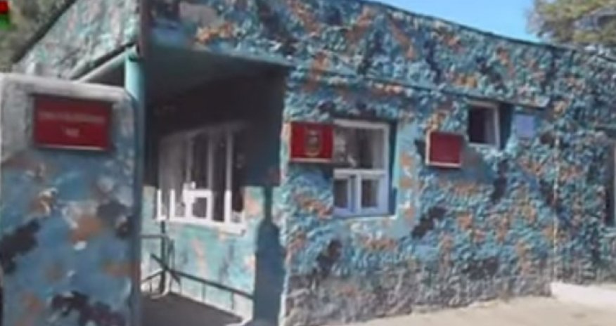 Düşmənin hərbi hissəsi ələ keçirildi - VİDEO