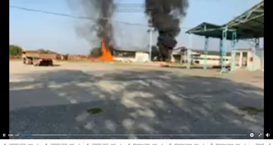 ВС Армении нанесли ракетный удар по промышленному предприятию в Тертере - ВИДЕО