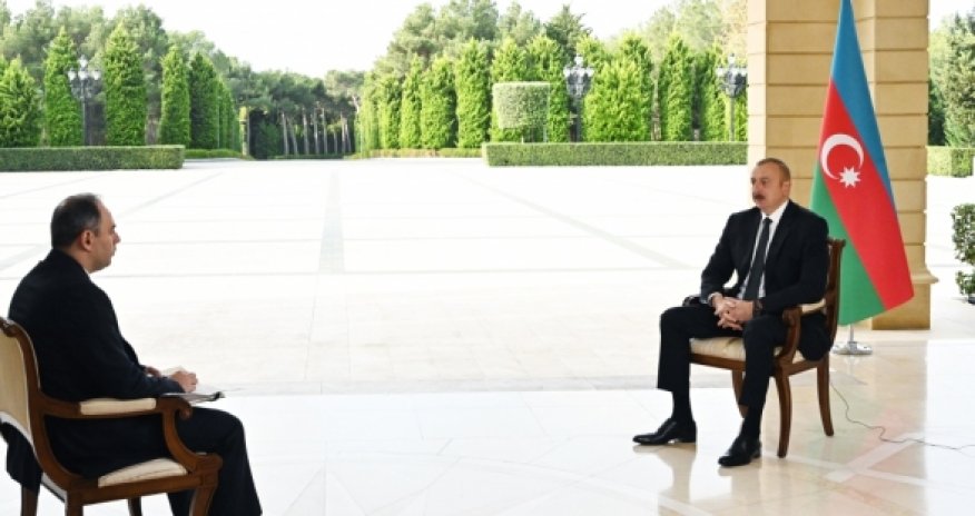 Ильхам Алиев дал интервью российскому агентству «Интерфакс»