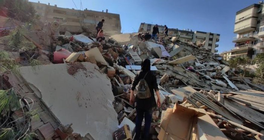 Türkiyədə baş verən zəlzələ nəticəsində 20 bina çökdü - CANLI - YENİLƏNİR