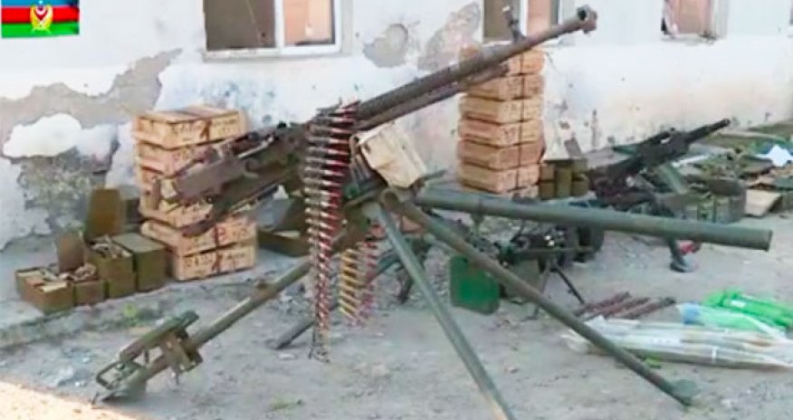 Zəngilan istiqamətində növbəti hərbi qənimət götürülüb - VİDEO