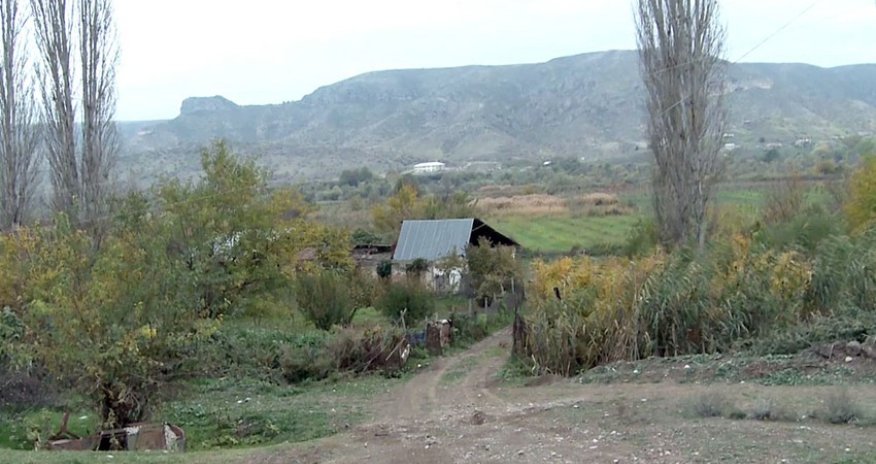 Qubadlının işğaldan azad olunan Xəndək və Muradxanlı kəndlərinin görüntüləri- VIDEO