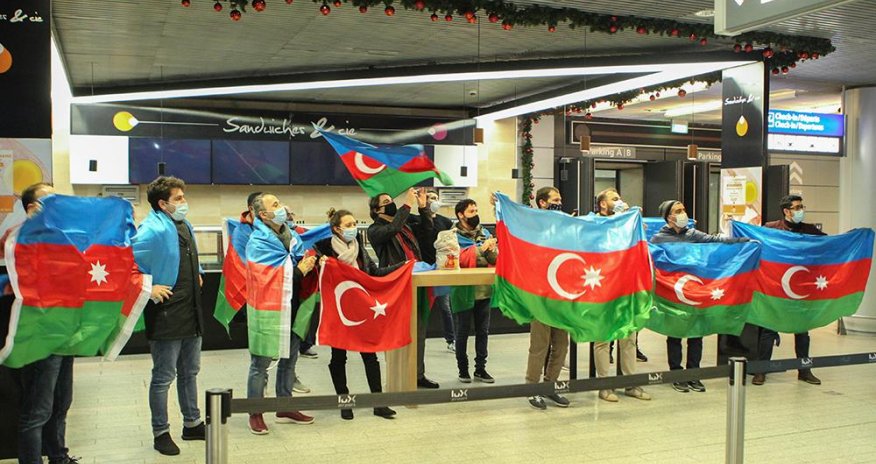 Millimiz Lüksemburqda belə qarşılandı-FOTOLAR