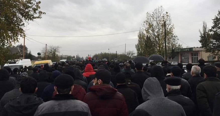 Lənkəranda şəhid dəfnində baş verən hadisələrlə bağlı - Açıqlama