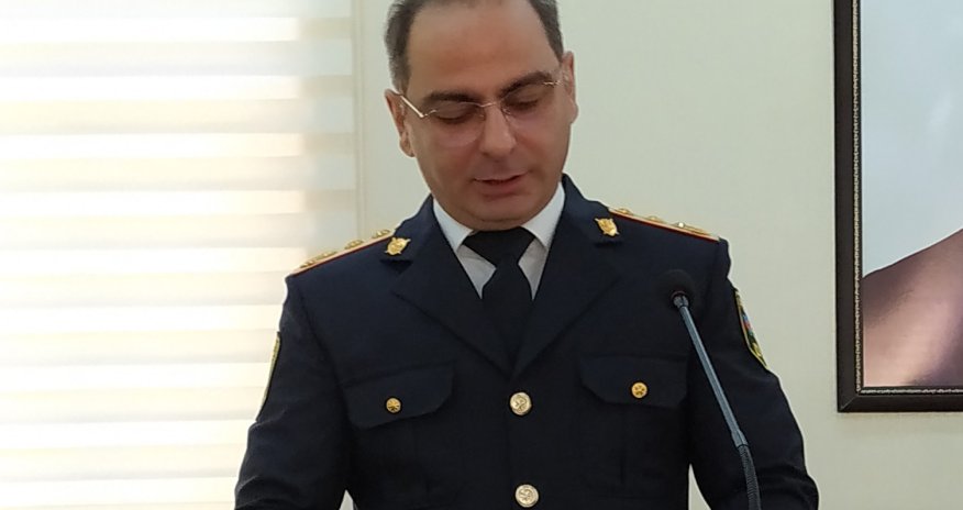 Gəncə Şəhər Baş Polis İdarəsinə yeni rəis təyin edildi