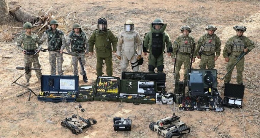 Турецкие военные саперы прибыли в Азербайджан