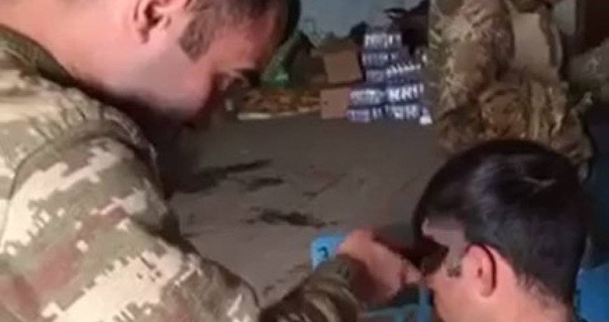 Müzəffər Ordumuzun təmənnasız işləyən bərbəri