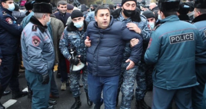 В Ереване начались аресты оппозиционеров  - ВИДЕО