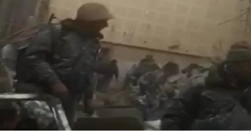 Arayik Harutyunyanın “andiçmə mərasimi” keçirdiyi bina belə dağıdılıb - VIDEO