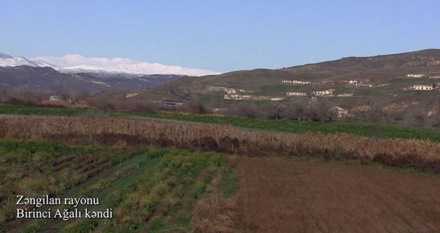 Zəngilanın Birinci Ağalı kəndindən görüntülər - VİDEO