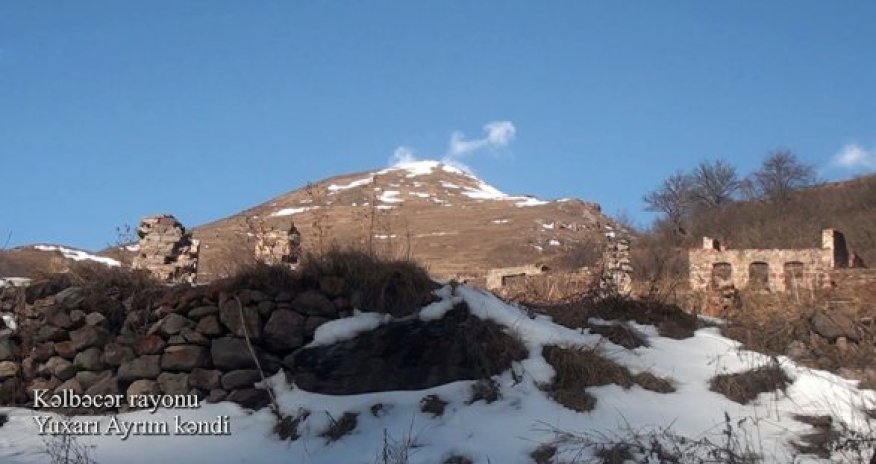 Село Юхары Айрым в освобожденном Кельбаджаре  - ВИДЕО 