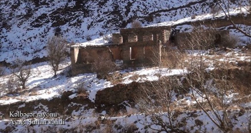 Cело Ашагы Шуртан после армянской оккупации - ВИДЕО