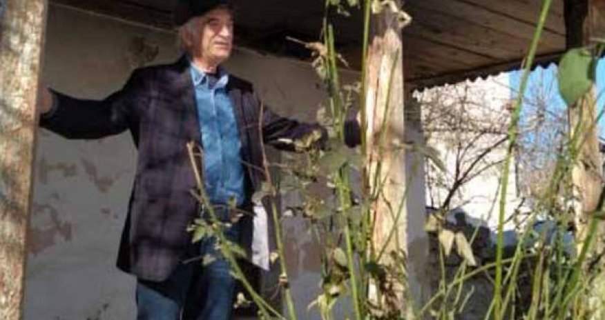 Polad Bülbüloğlu atasının Şuşadakı evinİ ziyarət edib