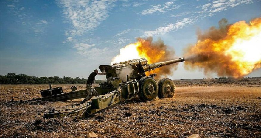 Canlı döyüş videosu - ƏSGƏRİMİZİN VURULMA ANI 