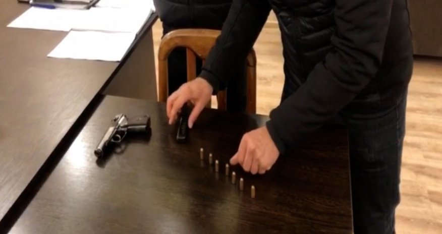 Bakıda polis əməliyyatlar keçirdi, silah-sursat götürüldü - VİDEO