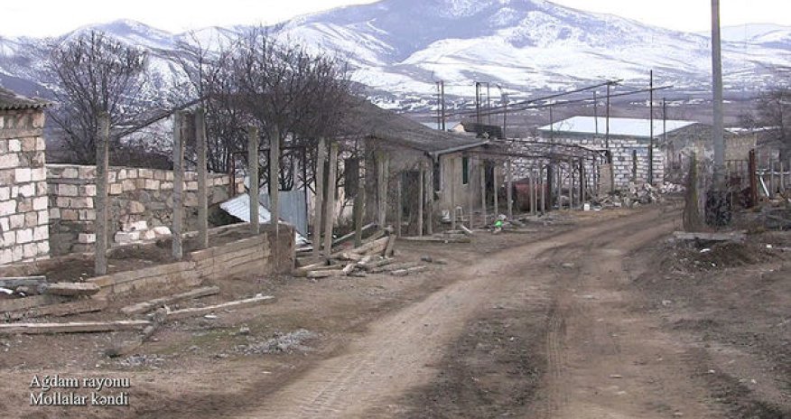 Ağdamın Mollalar kəndindən görüntülər - VİDEO