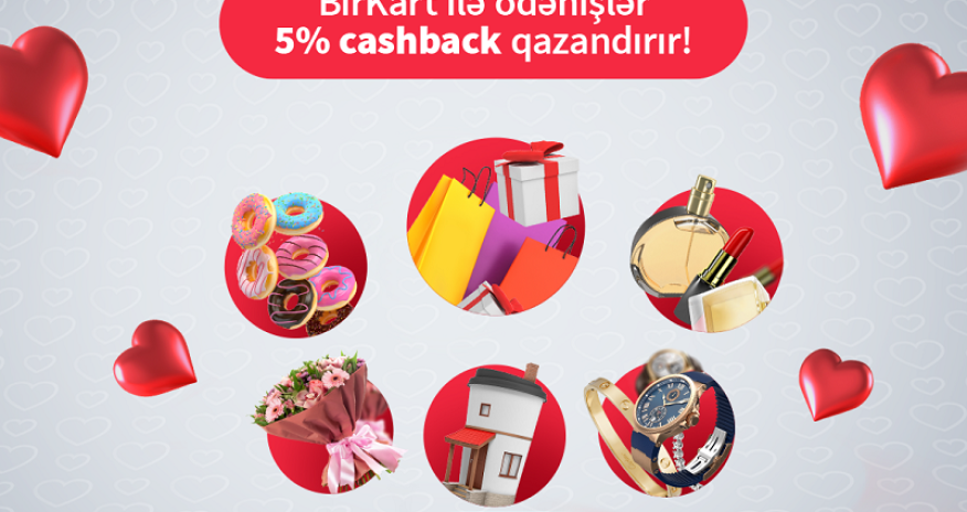Платите картой BirKart и получайте кэшбэк 5%!