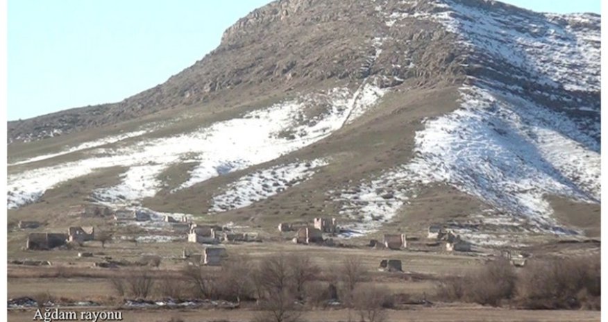 Ağdamın Qurdlar kəndinin görüntüləri