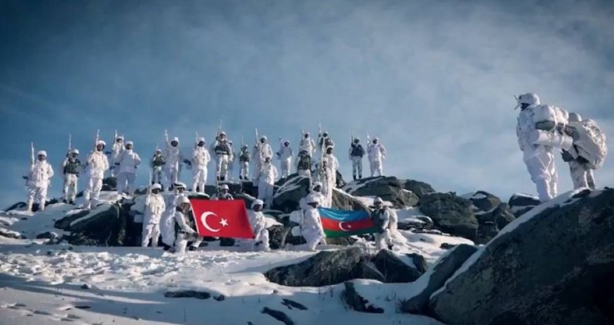 Türkiyə Milli Müdafiə Nazirliyi “Qış təlimi-2021”-dən yeni görüntülər paylaşıb - VİDEO