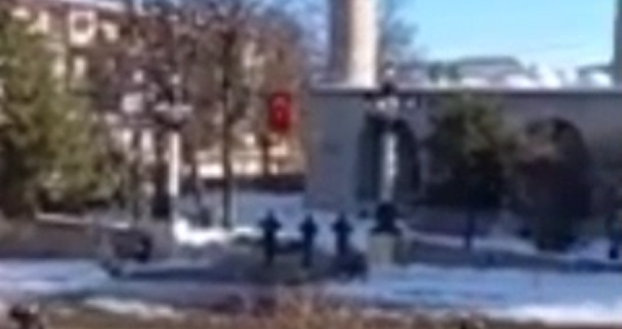 Şuşada bir dəqiqəlik sükut... - Video