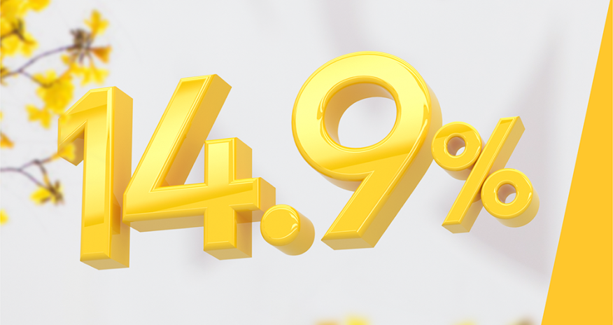 Весенние кредиты от 14.9% от Yelo Bank
