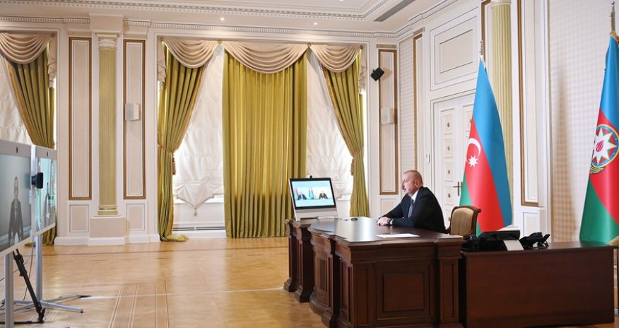 İlham Əliyev Zaur Mikayılovu qəbul edib