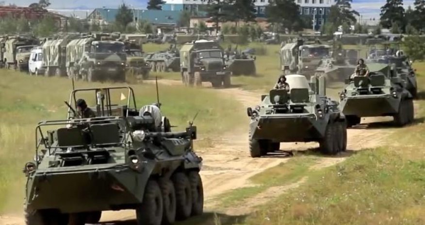 Rusiya ordusu genişmiqyaslı hərbi təlimlərə başlayır