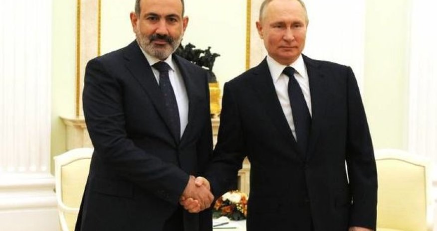 Putin Paşinyanın atasının adını səhv dedi, sosial şəbəkələrdə gündəm oldu - VİDEO