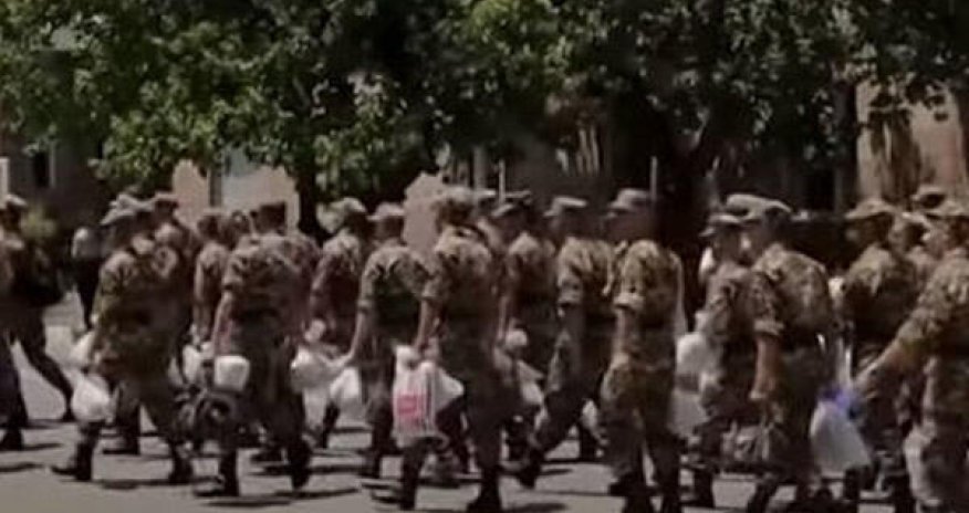 Ermənilər Qarabağda bir-birini partladır — VİDEO