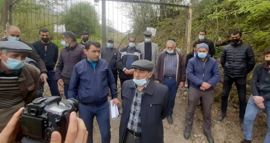 Lerikdə etiraz aksiyası, Prezident Əliyevin kəndə gəlməsi xahiş olunur