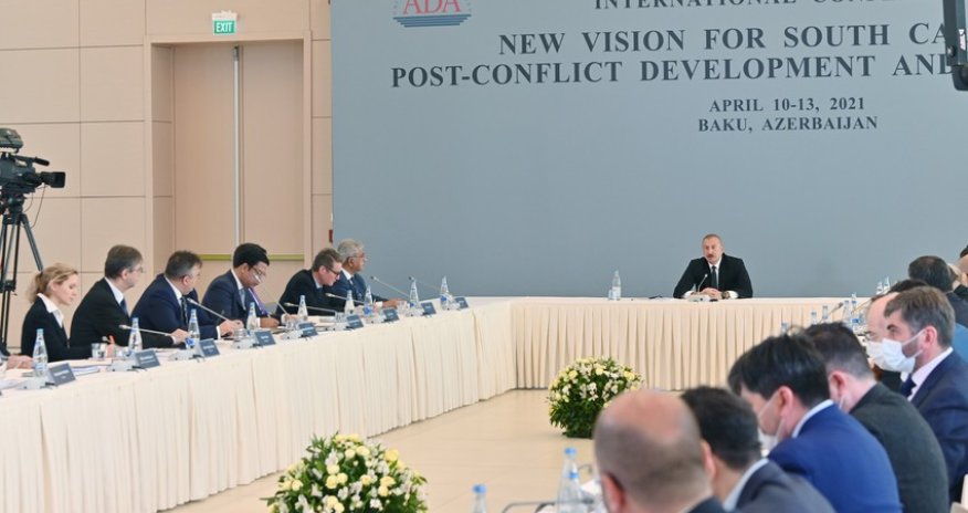 Президент: Освобожденные территории в четыре раза больше самого Люксембурга